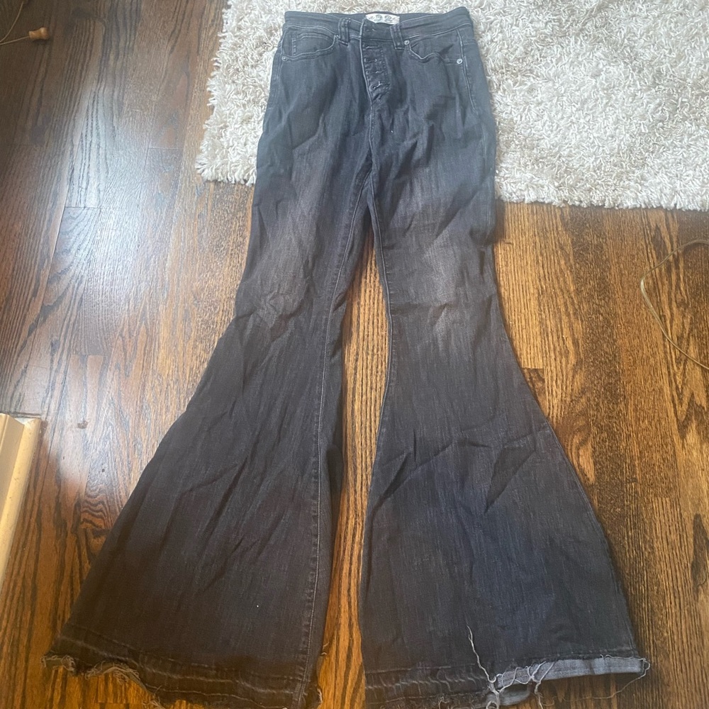 Free People Bellbottom Jeans
